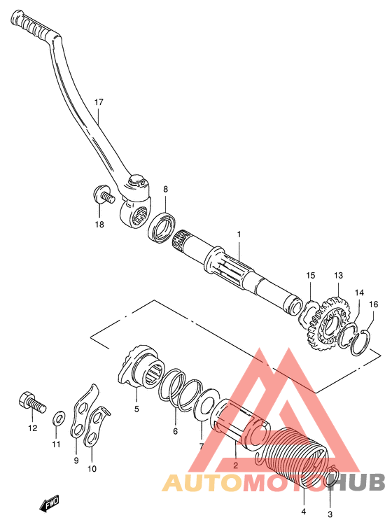 Ножной стартер