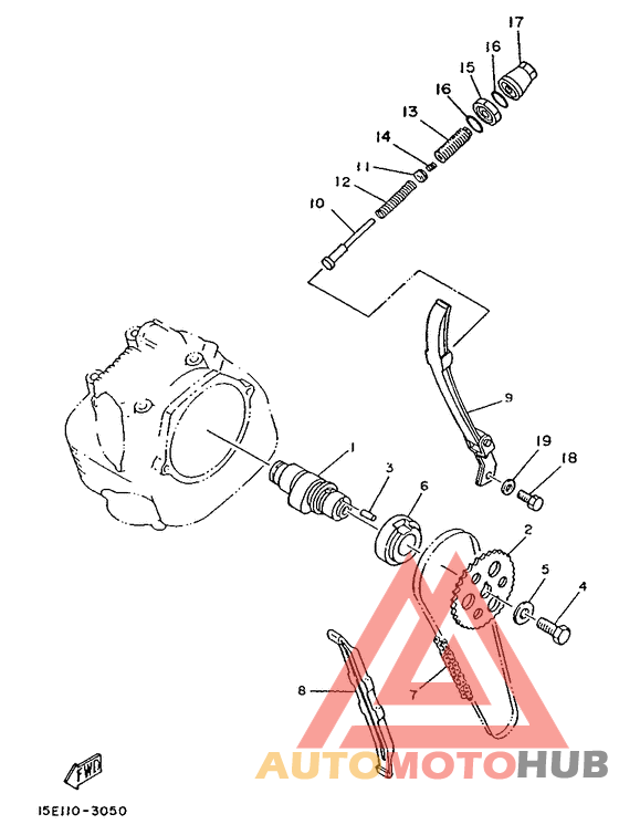 Camshaft. chain