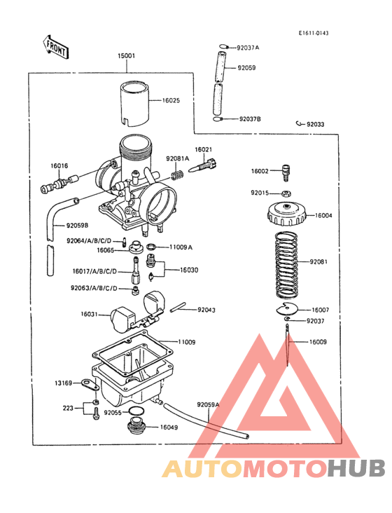 Carburetor(1/2)(kx60-b4/b5)
