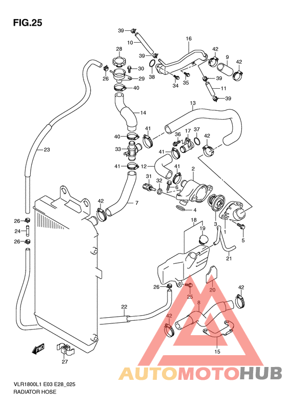 Радиатор hose