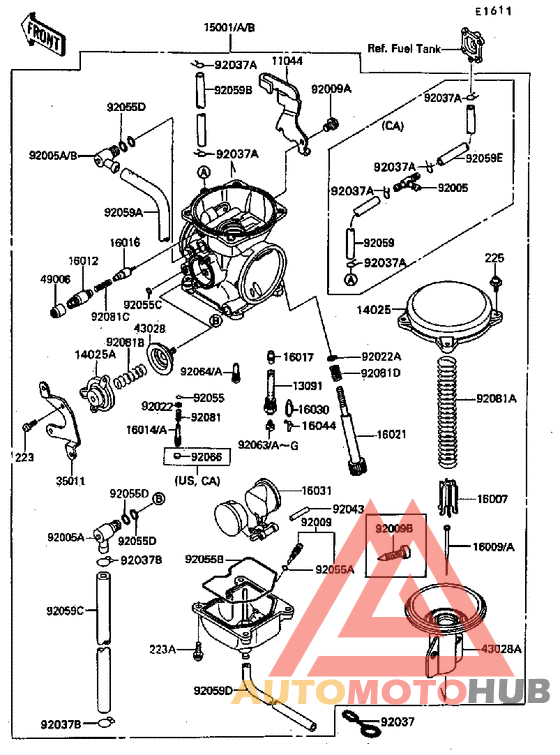Carburetor assy