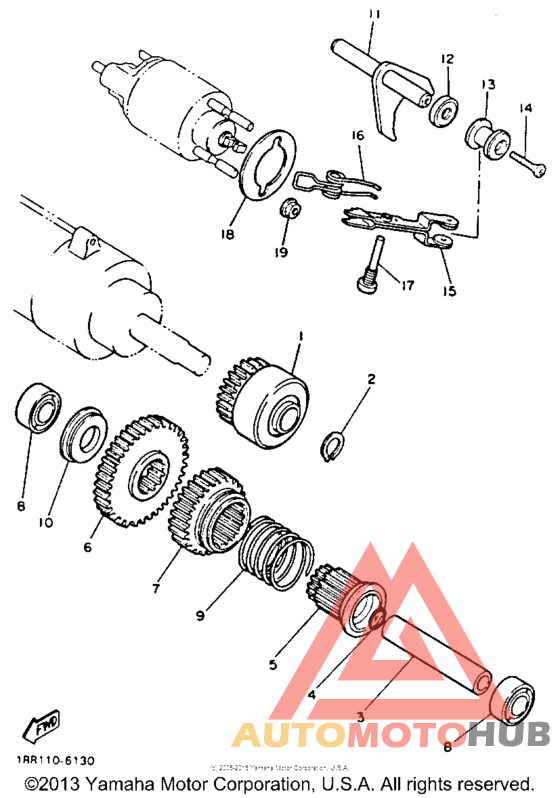 Муфта стартера