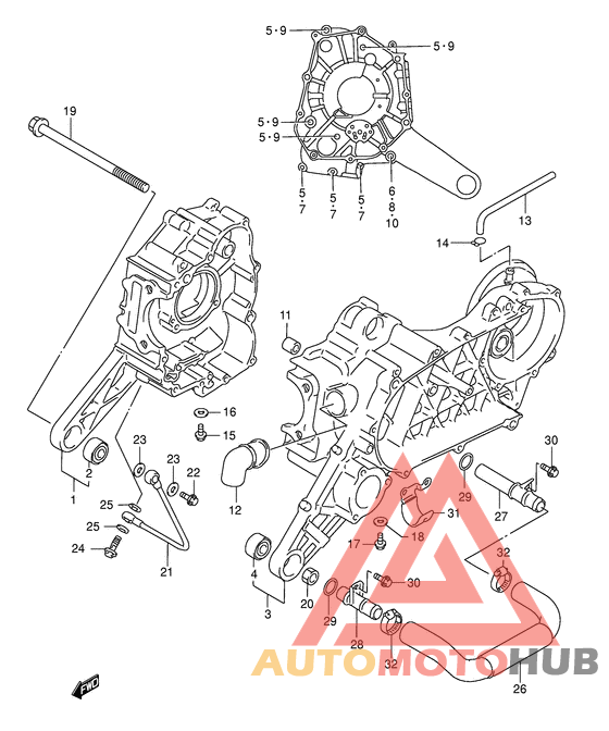 Картер двигателя