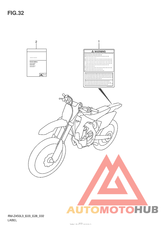 Label (Rm-Z450L3 E03)