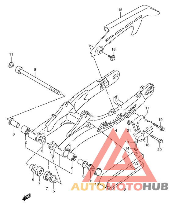 Маятник задний