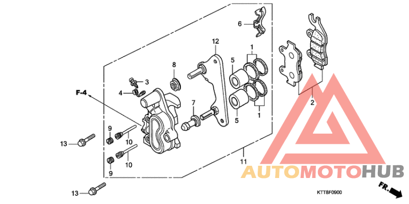 Передний суппорт