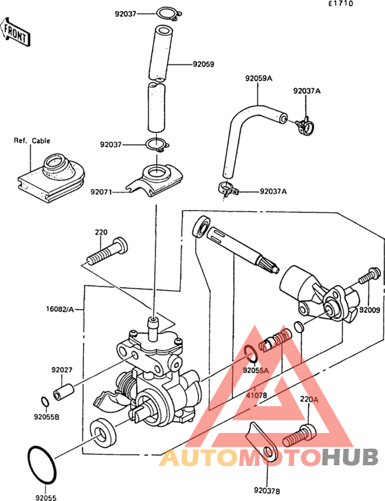 Oil pump(ar50-c7/c8)