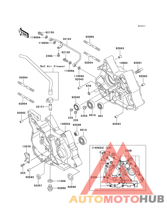 Картер двигателя