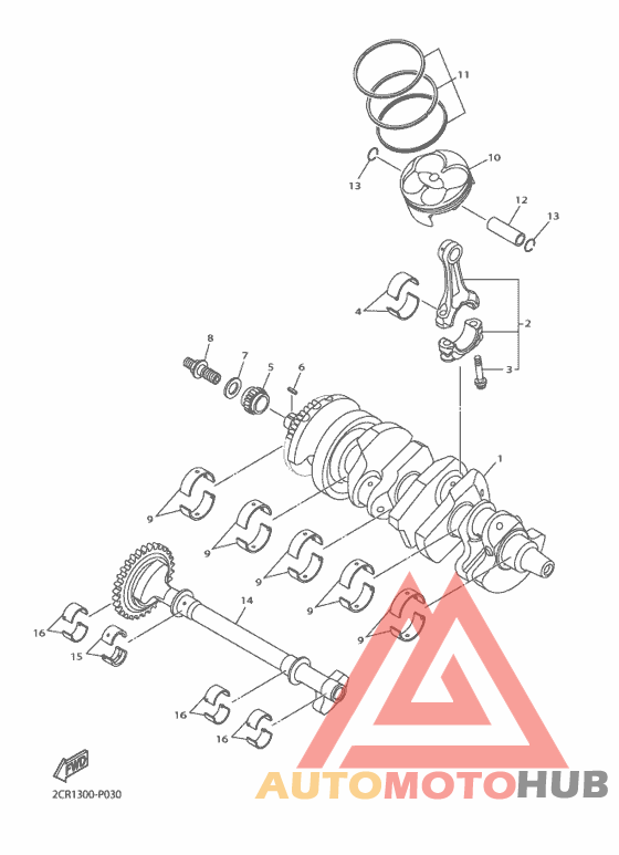 Crankshaft & piston