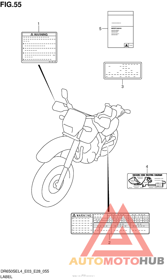 Label (Dr650Sel4 E33)