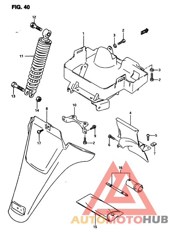 Заднее крыло