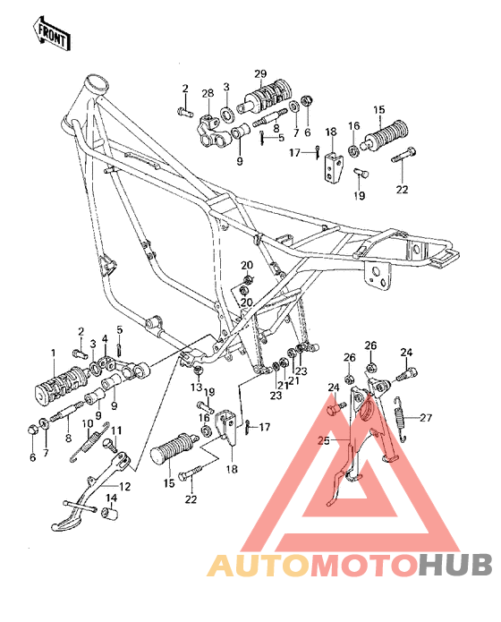 Footrests/stands
