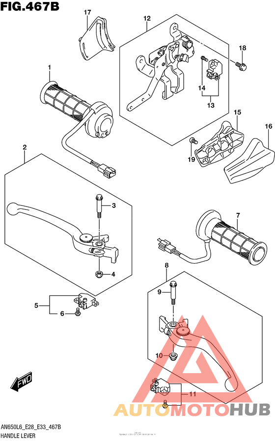 Handle Lever (An650Zl6 E28)