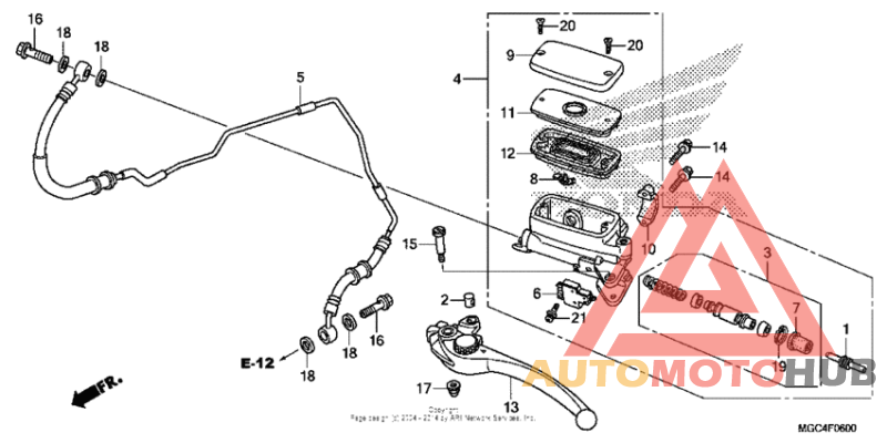 Цилиндр сцепления