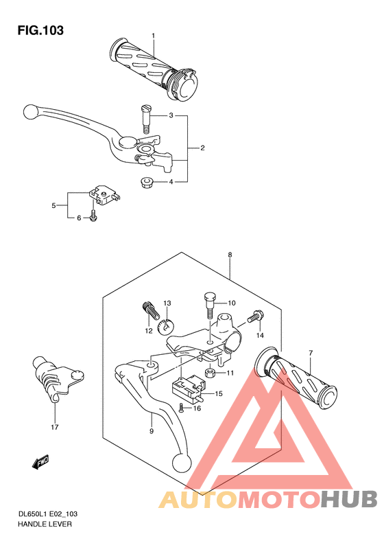 Рулевой рычаг
