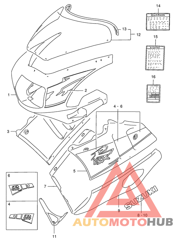 Cowling body