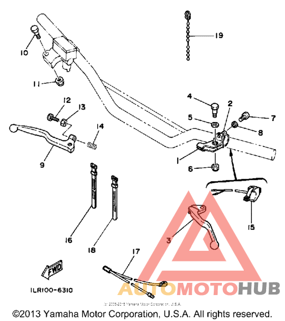 Handle switch - lever