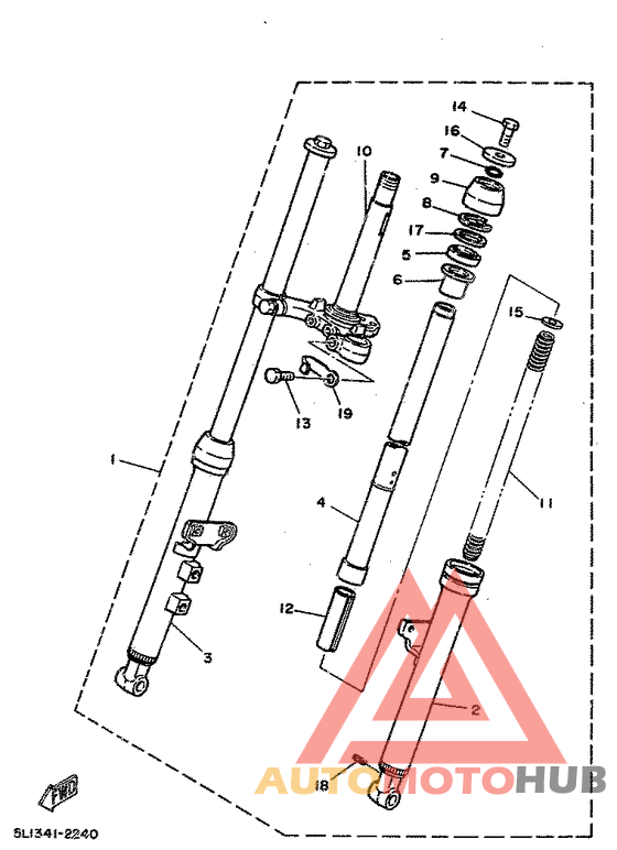 Передняя вилка
