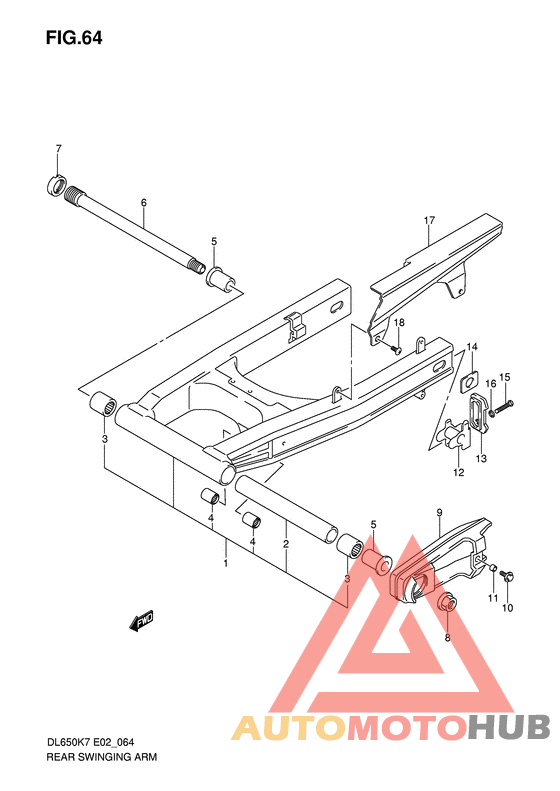 Маятник задний