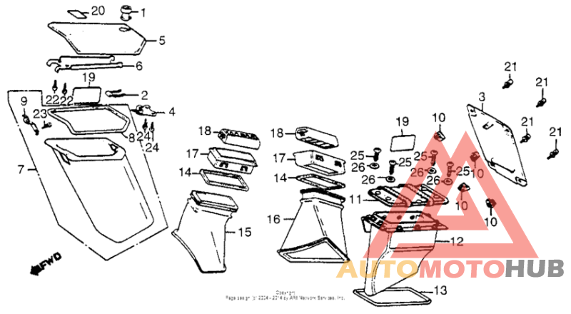 Fairing pocket + air duct