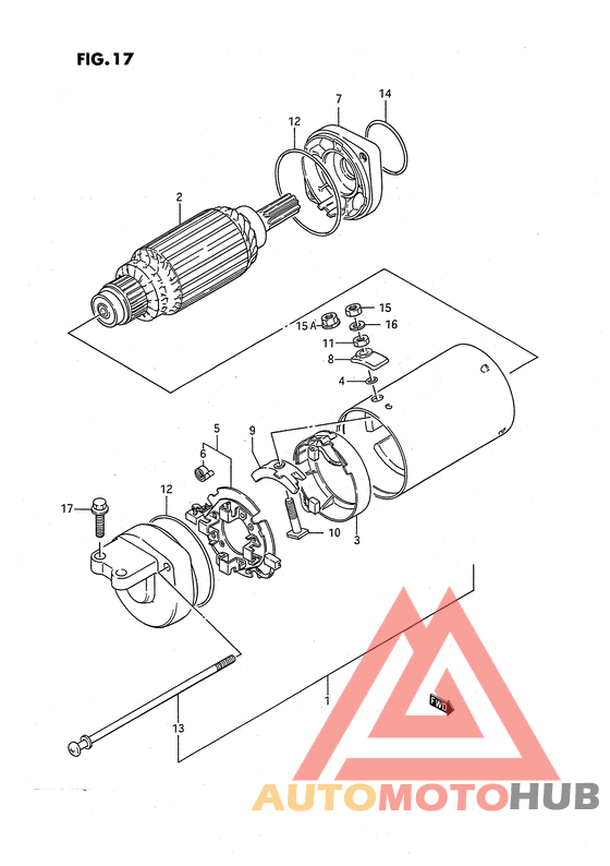Стартерный мотор