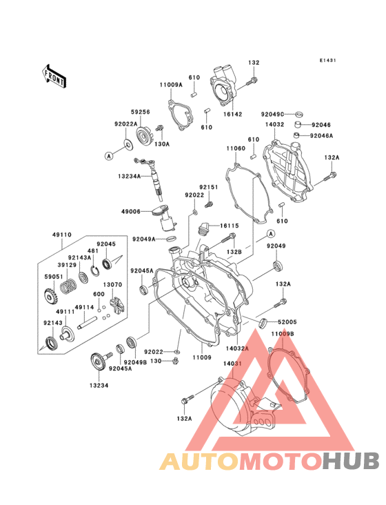 Engine cover(s)(1/2)(d1/d2)