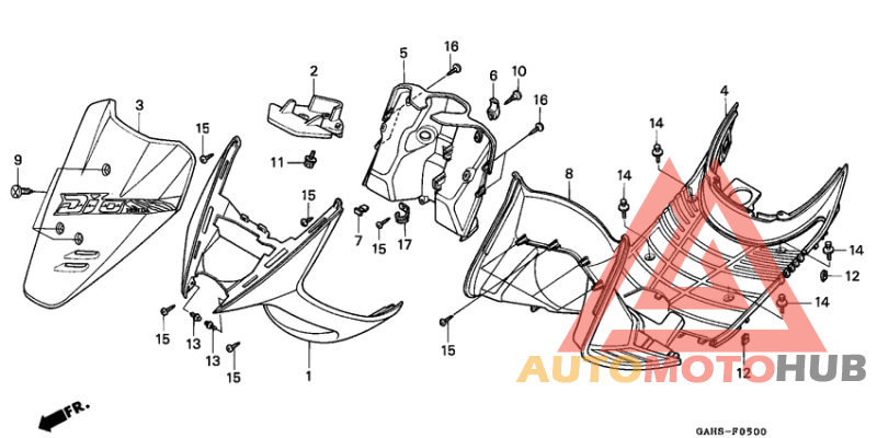 Front fender/step floor