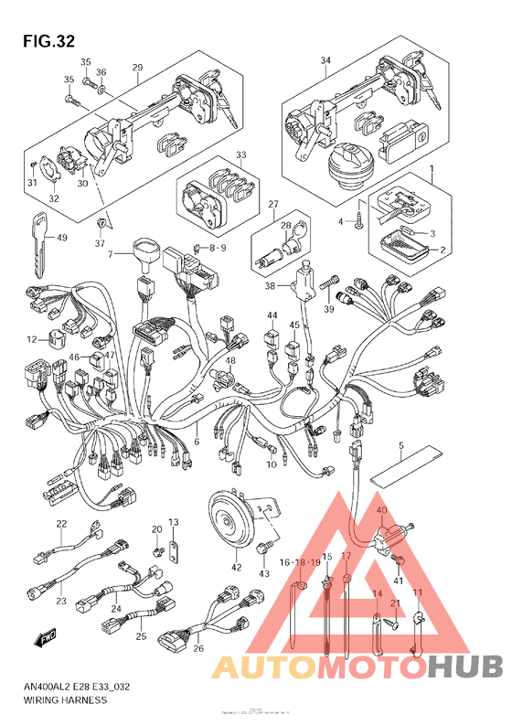 Wiring Harness (An400Za L2 E28)