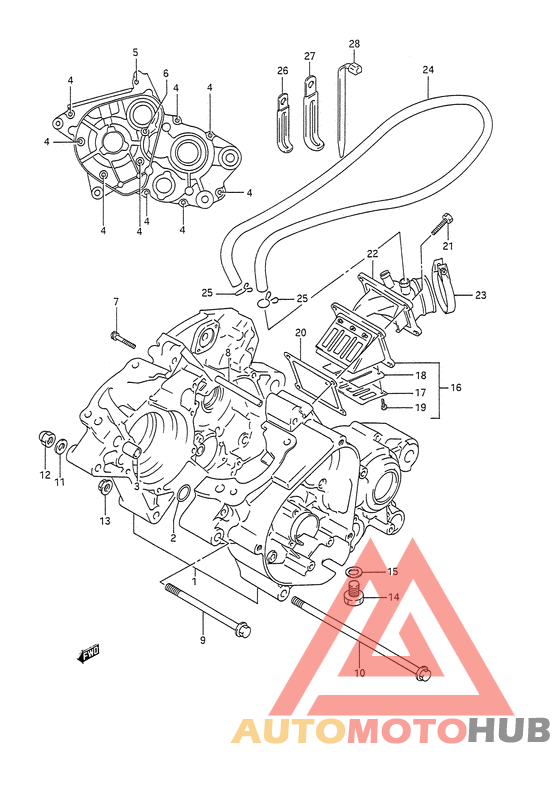 Картер двигателя