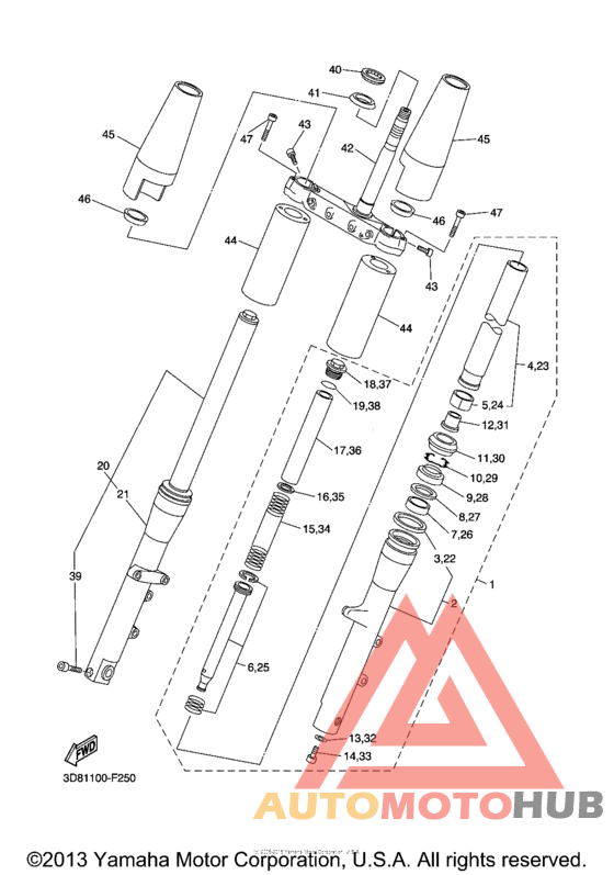 Передняя вилка