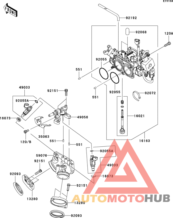 Throttle(d8f-daf)
