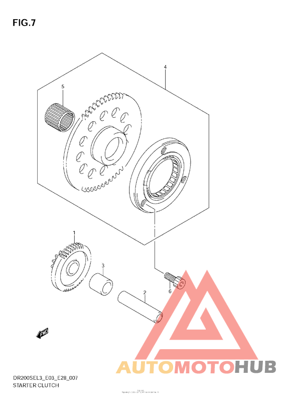 Муфта стартера