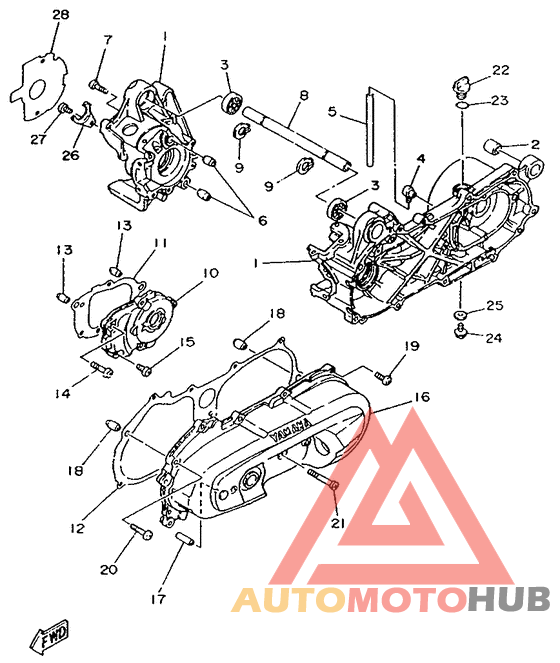 Картер двигателя