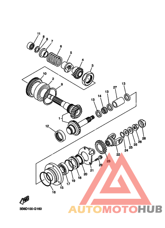 Средний привод
