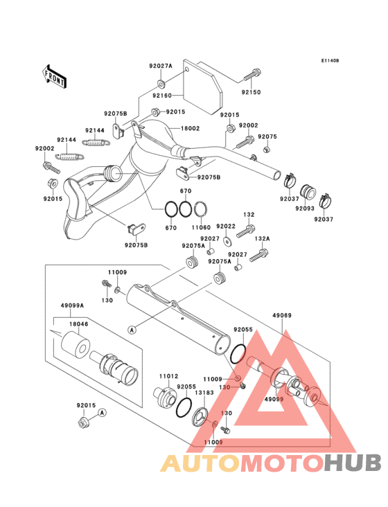 Muffler(kdx200-e3)
