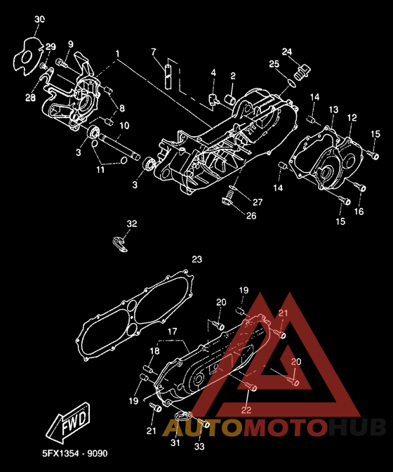 Картер двигателя