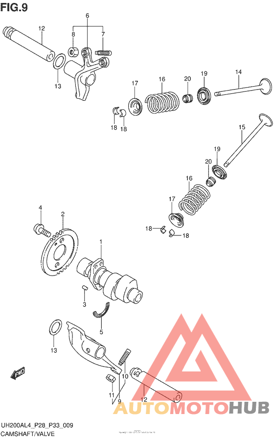 Распред вал/клапана
