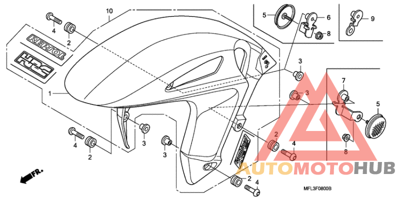 Переднее крыло