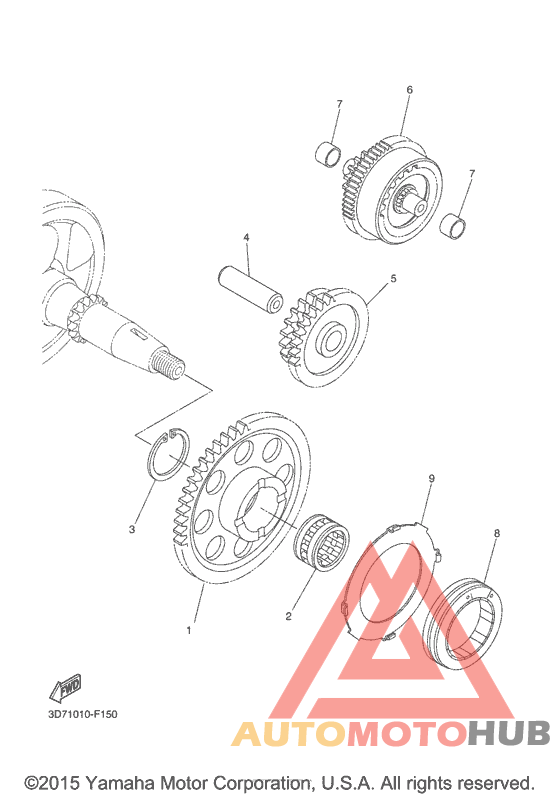 Муфта стартера