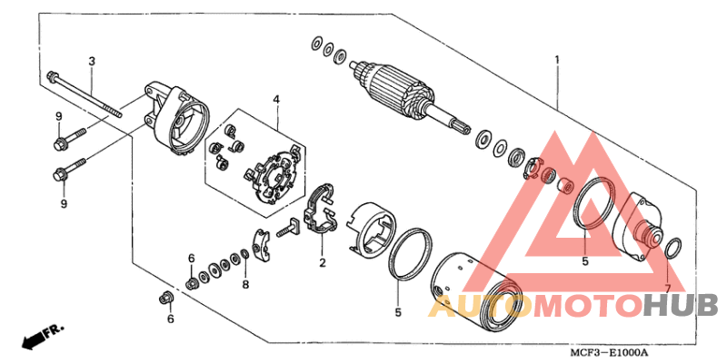 Стартерный мотор