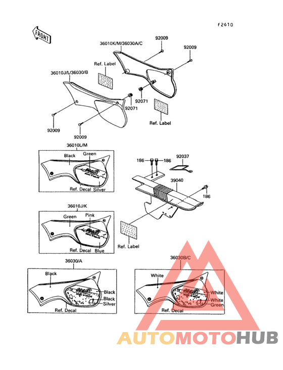 Side covers/chain cover(1/2)
