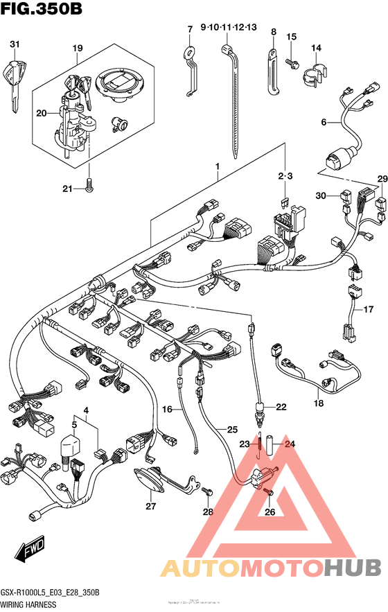 Wiring Harness (Gsx-R1000L5 E28)