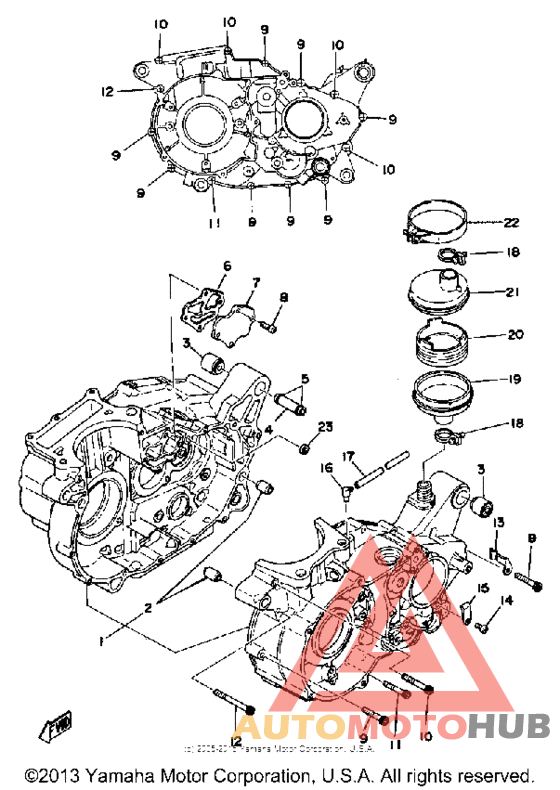 Картер двигателя