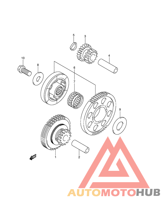 Муфта стартера