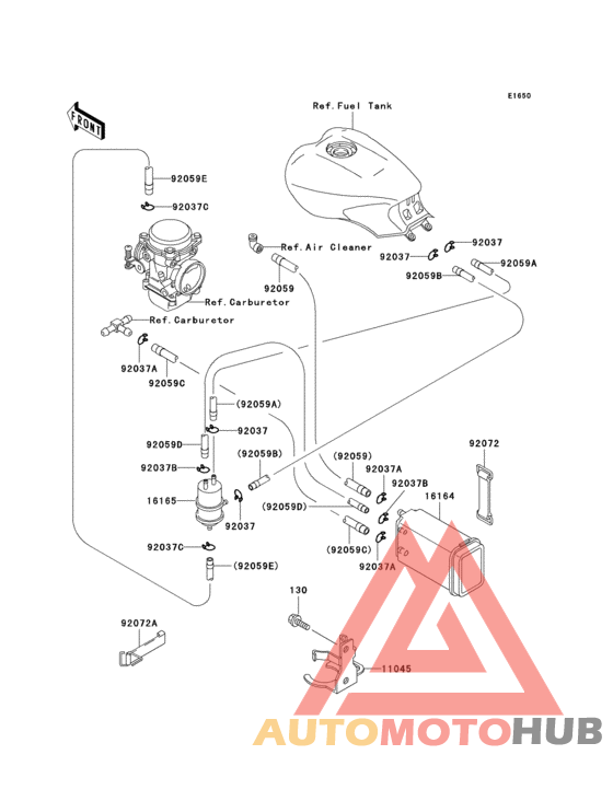 Fuel evaporative system(1/2)(ca)