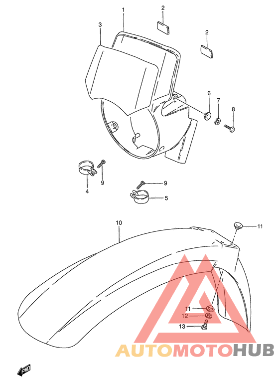 Фара головного света