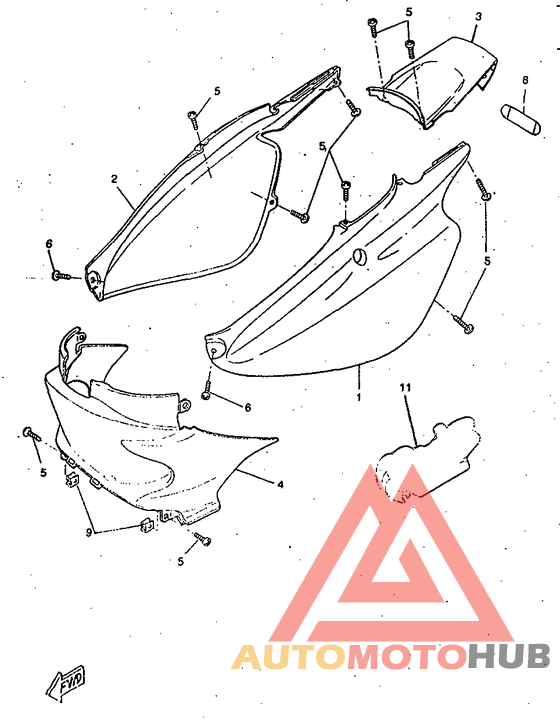 Боковые обтекатели