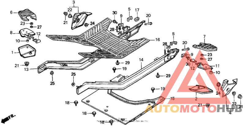 Панель пола