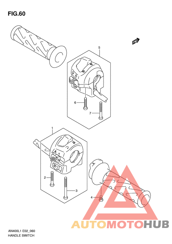 Рулевой переключатель
