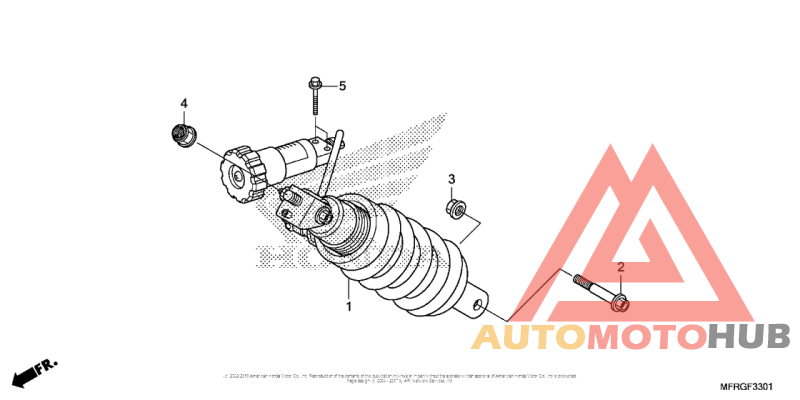 Rear Shock Absorber (2)